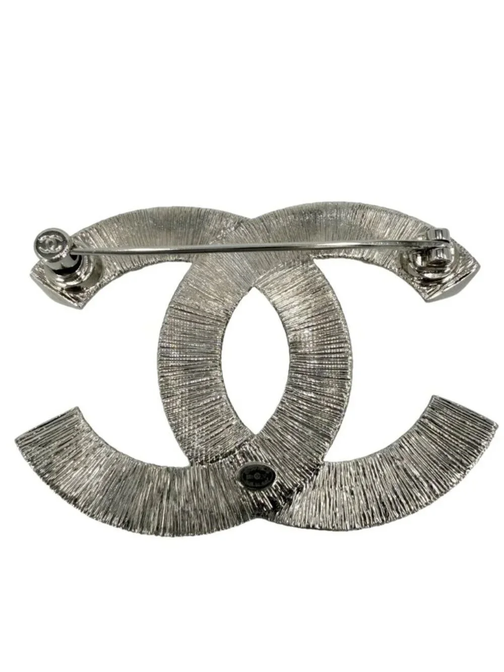 CHANEL name brooch